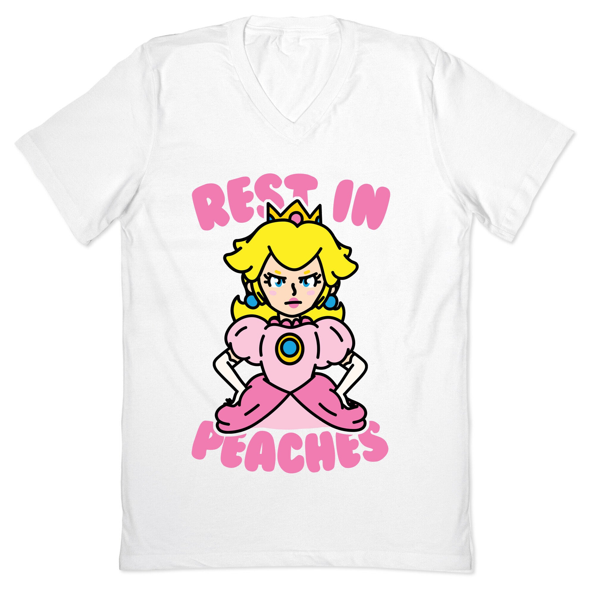Rest In Peaches V-Neck